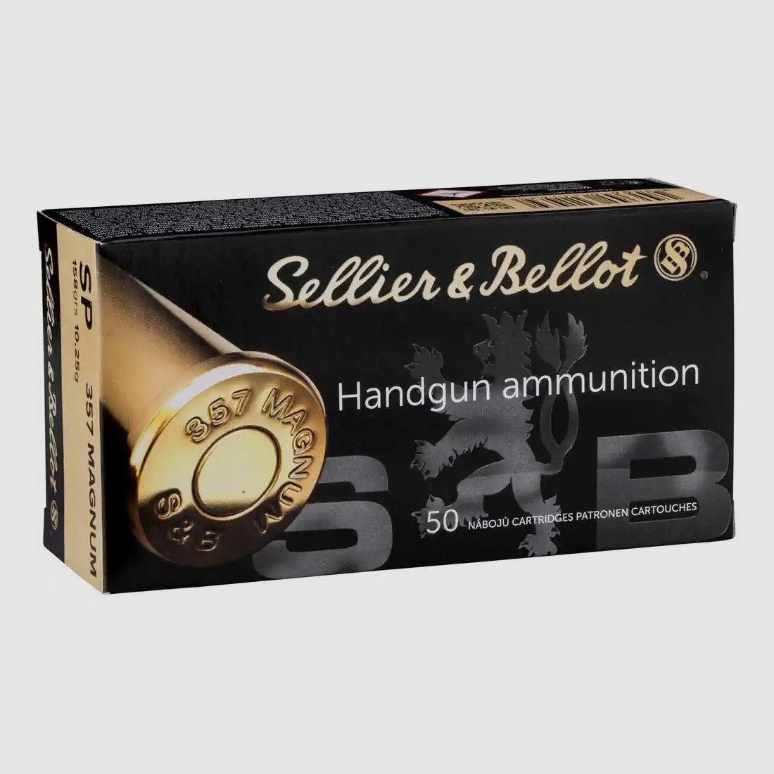 .357 Mag. Teilmantel 10,2/158grs. Sellier & Bellot