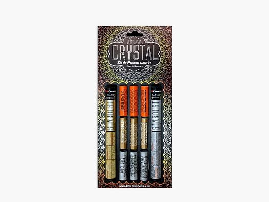Fuegos artificiales de zinc Crystal Set de 29 piezas de 15 mm