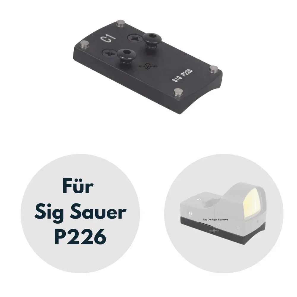 Vector Optics SCRDM-03 SIG P226 Montage für Reflexvisiere mit TEK (Docter Sight) Footprint