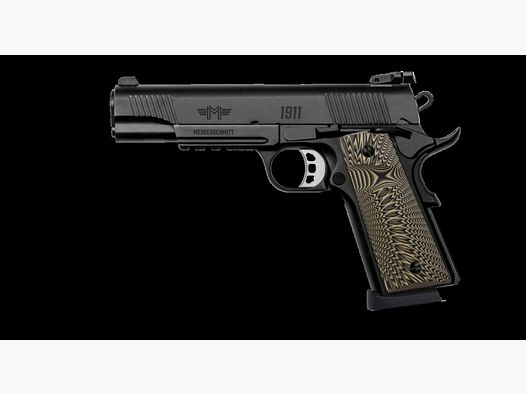 Messerschmitt ME 1911 black 9mm Luger pistol