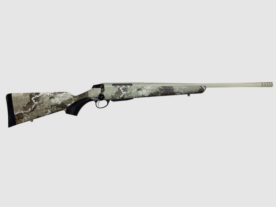 TIKKA T3x LITE VEIL ALPINE .308 Win., desert verde Cerakote, barrel length 20" with MB, twist 10", barrel and bolt fluted, direct trigger, 3 rounds, stock Alpine Camo, without sights, MG 5/8"-24, image 1 of 3