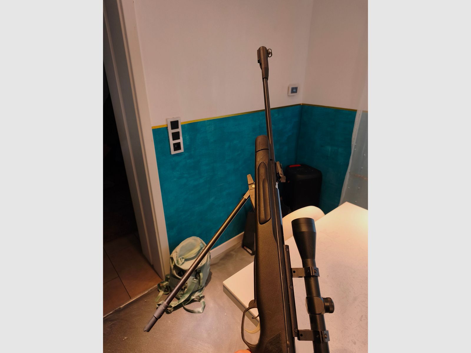 Carabina de aire comprimido calibre 5,5