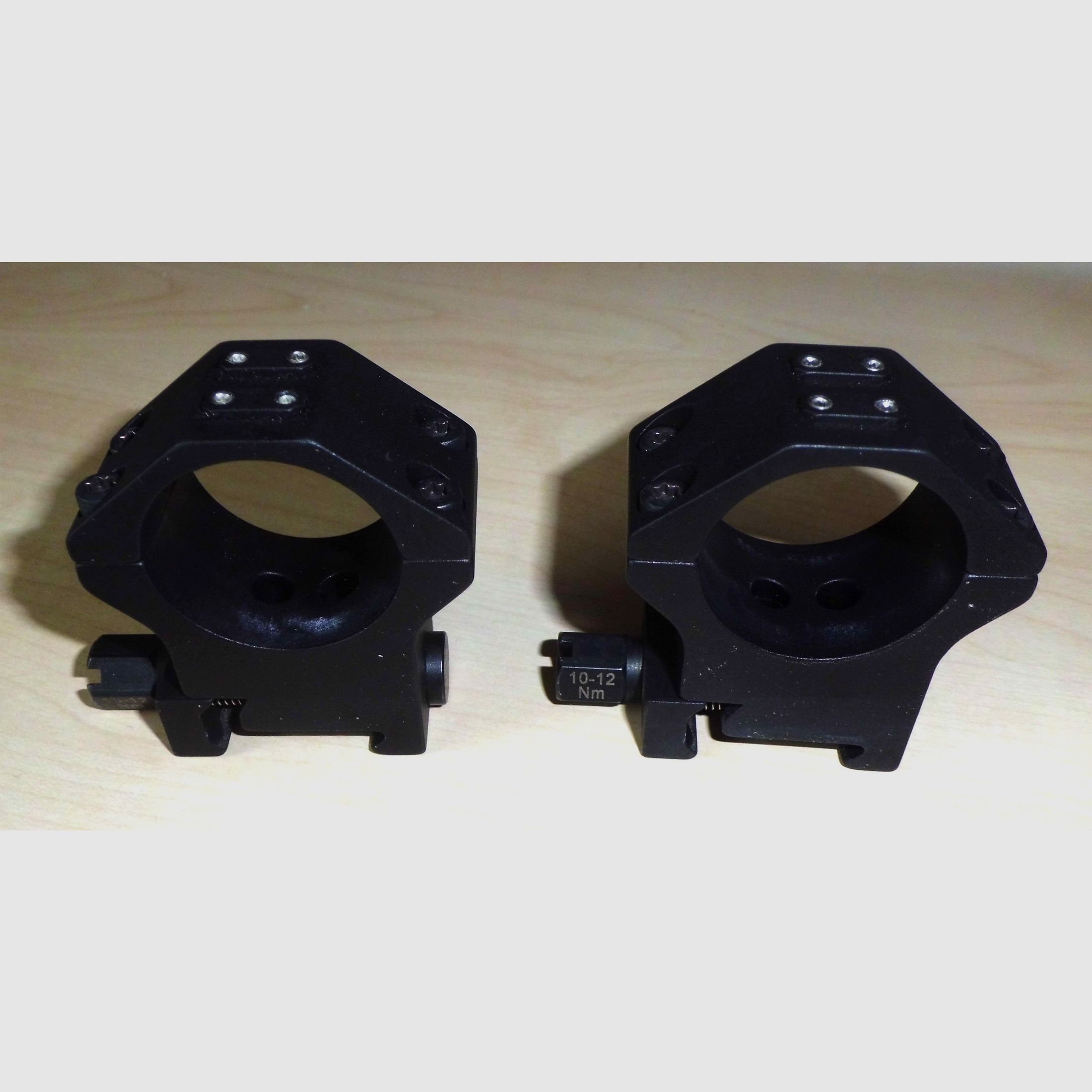 Recknagel ERATAC scope rings 34mm, height = 18 mm