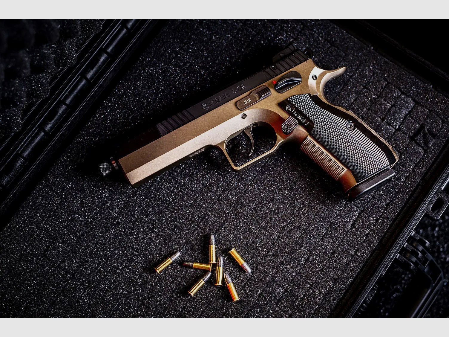 KMR S-02 .22 LR, OR, SA/DA, 10R, Bronze-Black, 6″ barrel, FOF, HAR, Bild 6 von 11