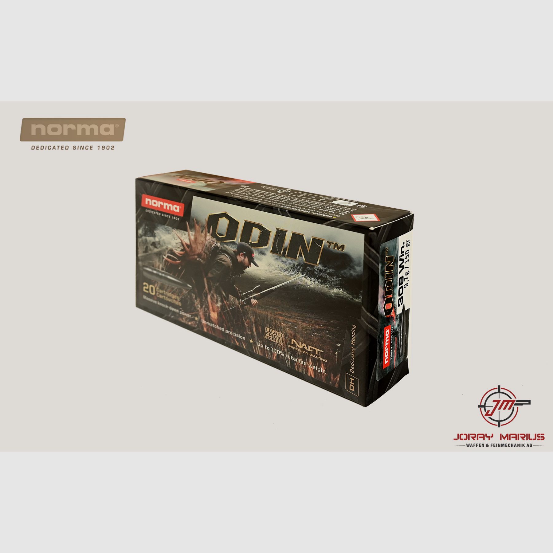 .308 Win Norma 9.7g 150gr Odin