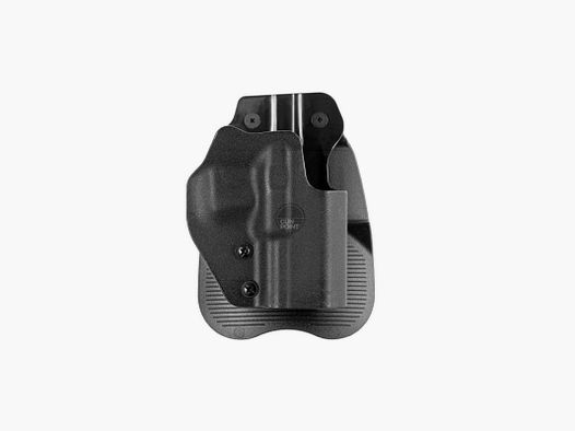 Frontline Molded Polymer Paddle Holster for Glock 17 / 19-Black