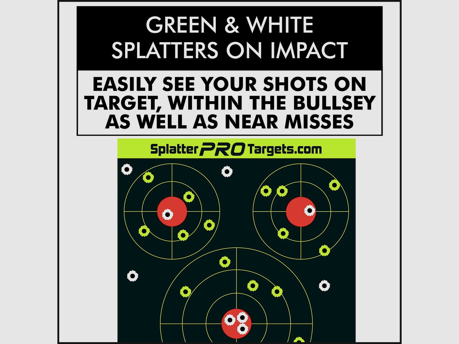 Splatter Pro Targets target boards UB 03 18, 45x30cm, pack of 10, image 3 of 4