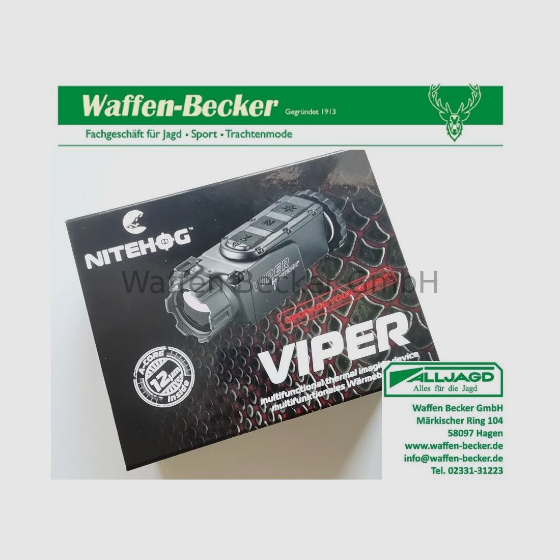 Nitehog Wärmebildvorsatzgerät Nitehog Viper M35 Thermalkamera