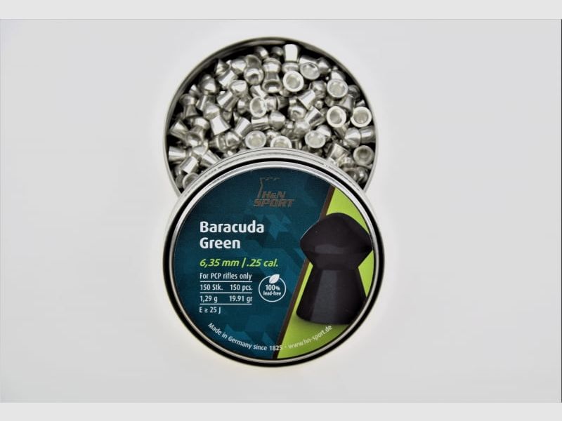 H&N Baracuda Green 6.35mm, Bild 3 von 4