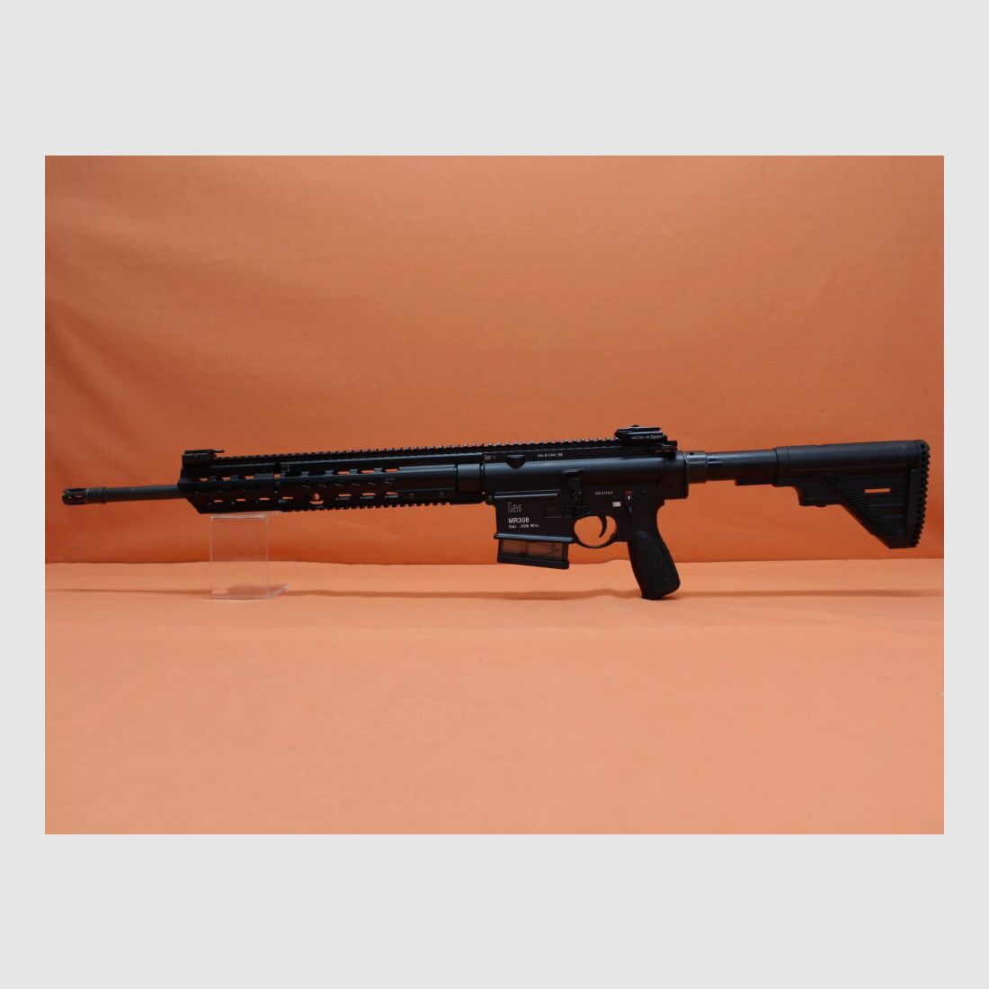 Heckler&Koch Ha. Rifle .308Win Heckler&Koch/H&K MR308 A3 20" barrel black HKey, gas piston system HK417/G28