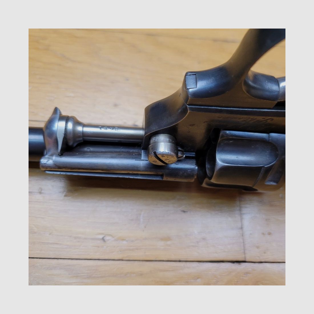 Rarissimes und schöner Revolver Modell 1874 für Marineoffizier – vollständig einheitliche Seriennummer – MAS von 1885 – sehr guter Zustand, Bild 13 von 29