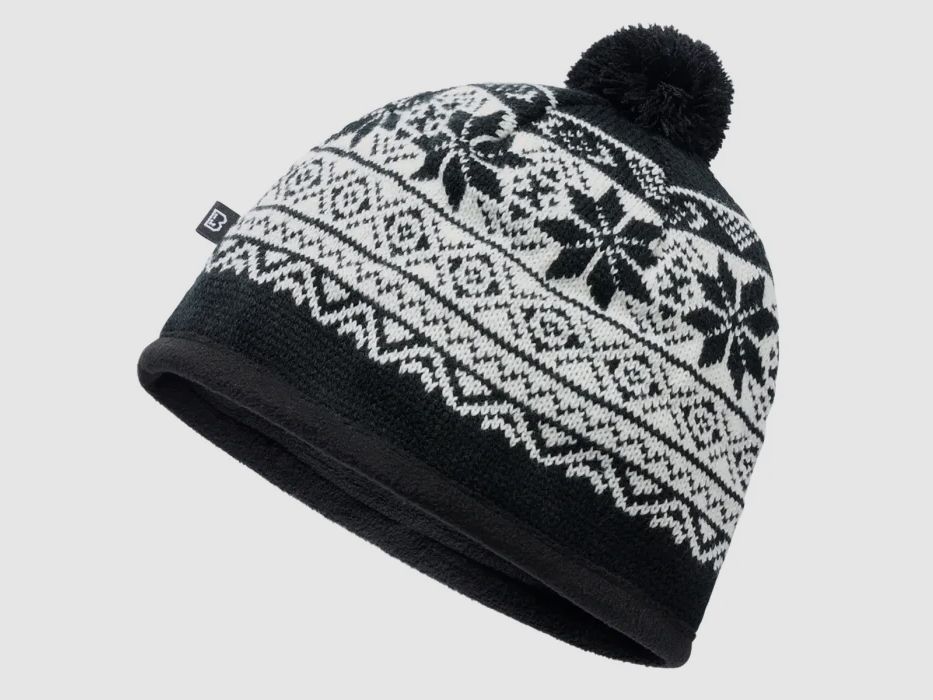 Chapeau de neige noir