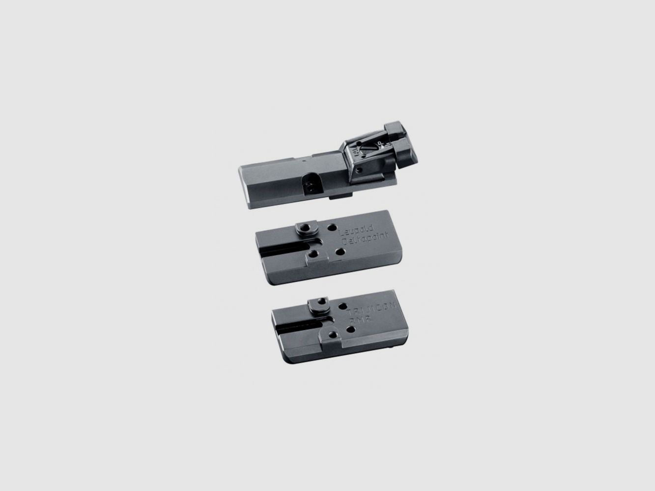Walther Alu-Adapterplatte, Docter Optic Red-Dot Sight, Q4/Q5 Match