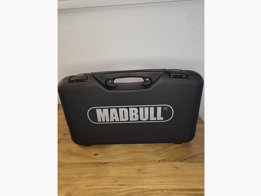  Madbull Pistolenkoffer Deluxe 50 x 30,5 x 8,5cm mit Zahlenschloss schwarz  Neu!