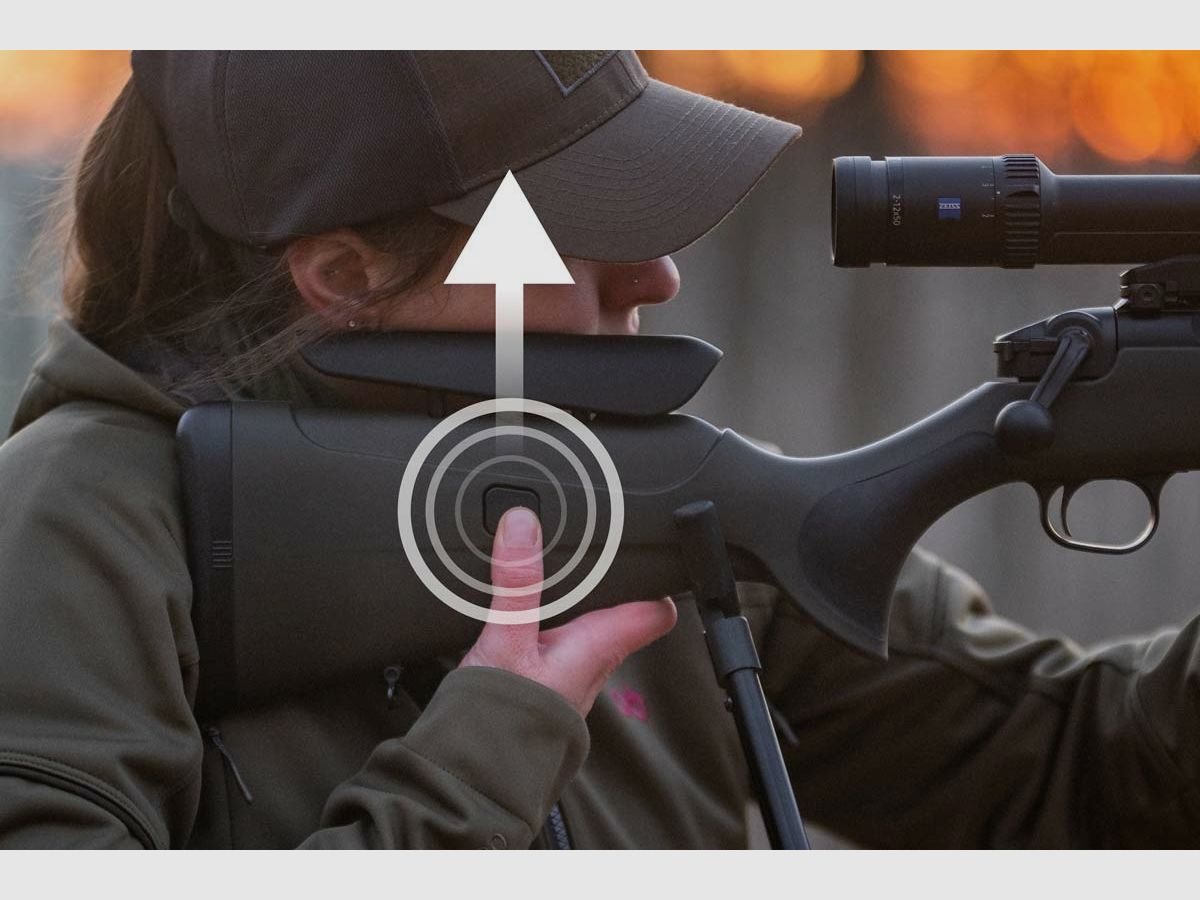 Rifle Rectilineo HAENEL Jaeger NXT AWS-.30-06-520mm-18mm-I-Sights-Extraible 5+1, imagen 5 de 5