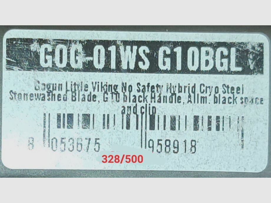 GoGun Little Viking Limited Edition Nr. 328 von 500.