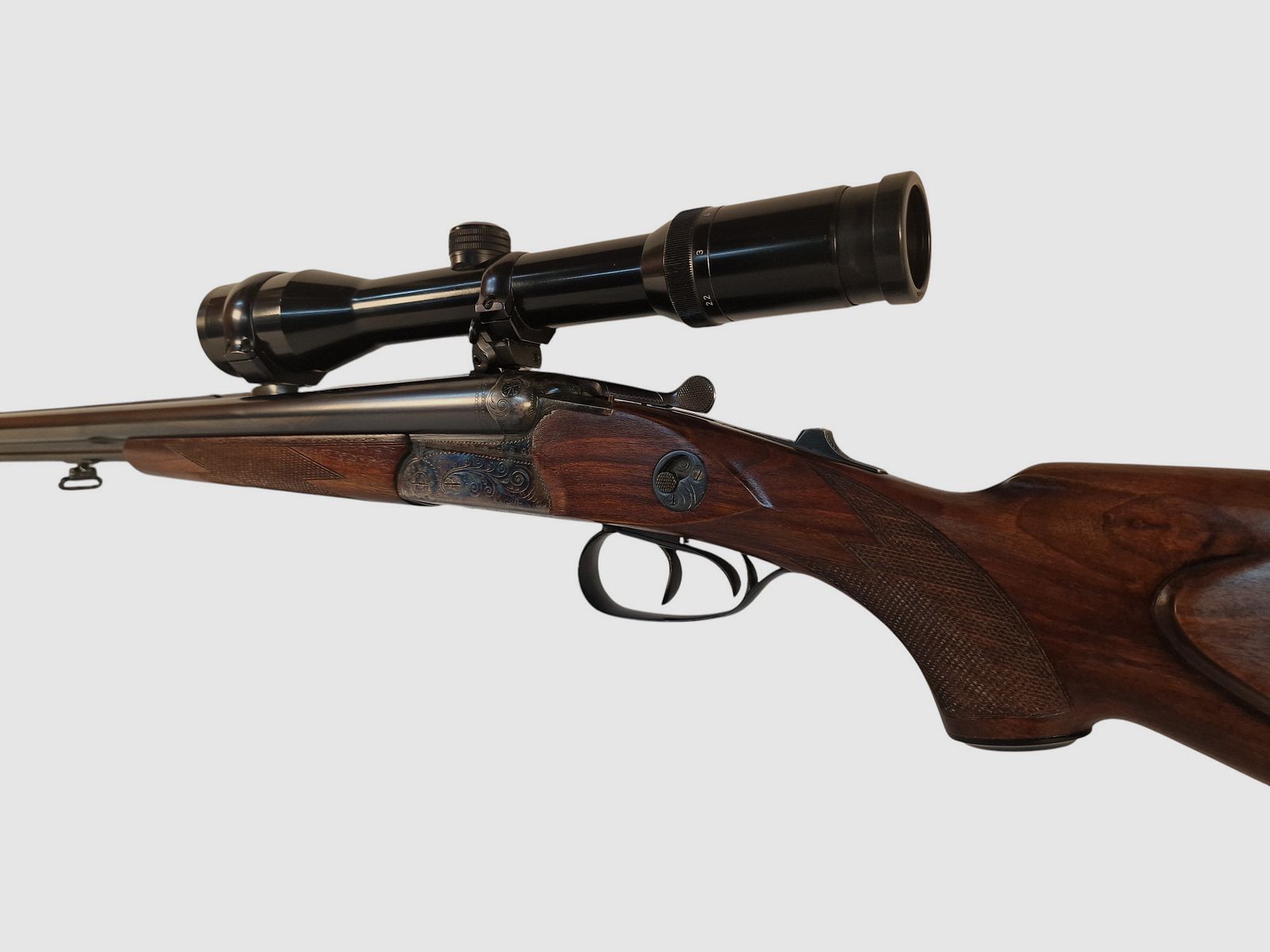 Taladro Suhler endurecido en Cal. 30-06 16/70 22 WinMag con Kahles 2,2-9x42