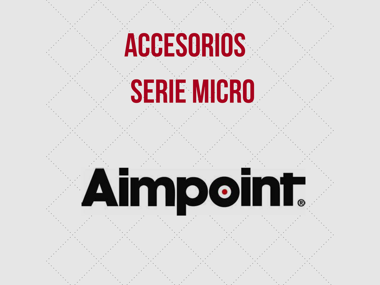 Aimpoint Shaft i Bar Locking Seria Micro, zdjęcie 1 z 2