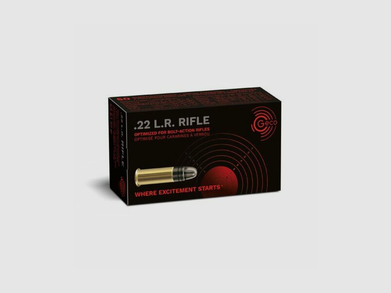 GECO .22lr FUSIL 2,6g/40gr