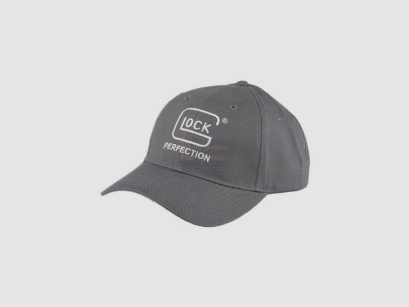 Cappellino Glock Perfection Grigio con Logo Bianco