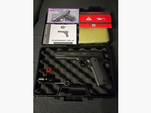 Colt Government 1911 A1 pistola a salve 9mm PAK