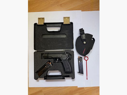 Kurzwaffe Pistole CZ 75 BD Polizei 9mm