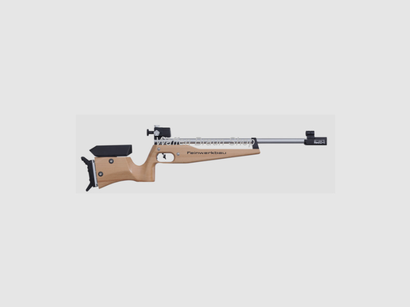 Feinwerkbau Simulationsgewehr Komplettpaket Buchenholz