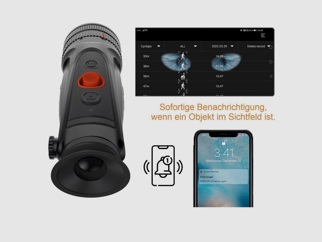 ThermTec Wärmebildgerät Cyclops 350D