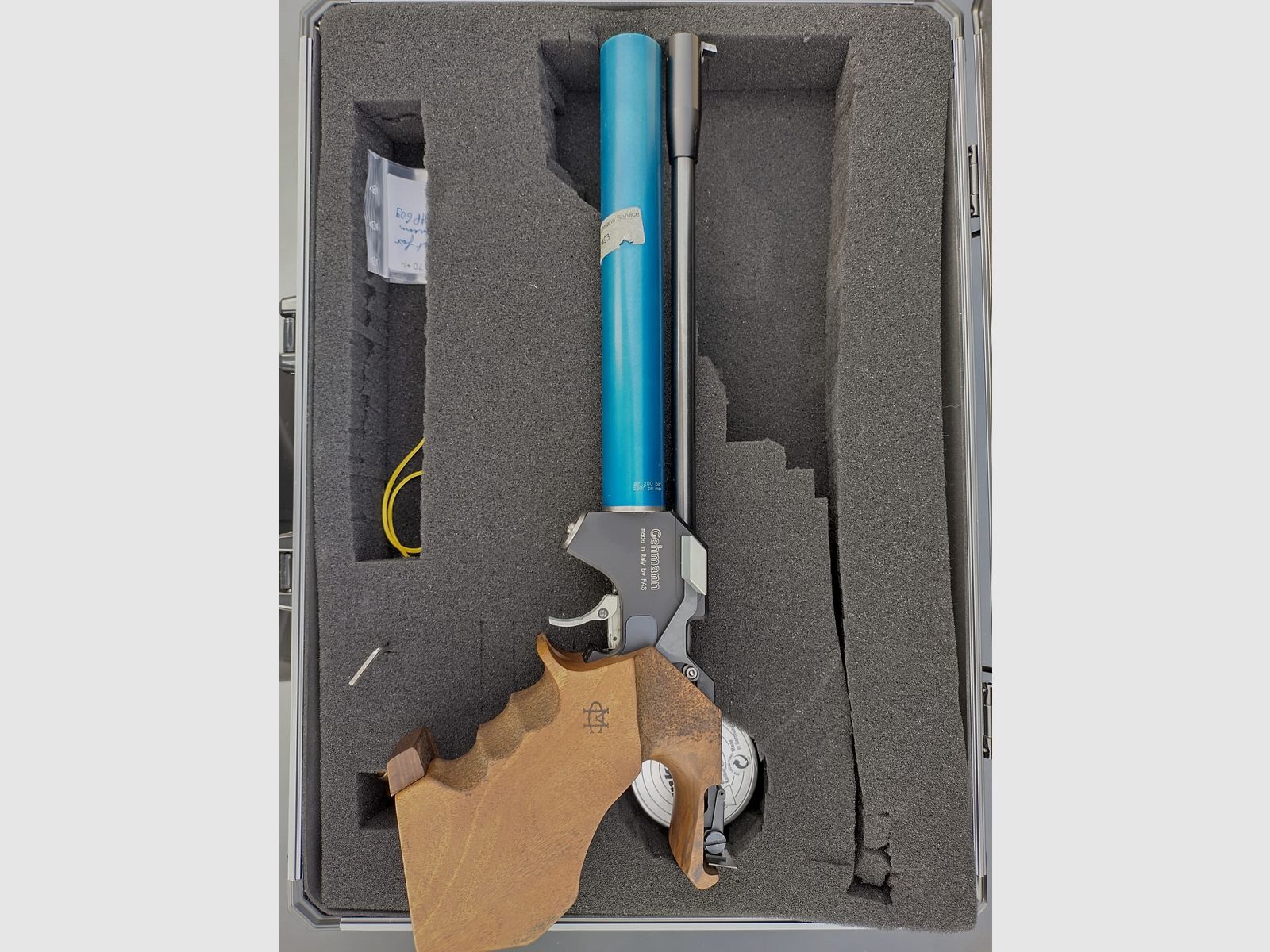 Gehmann AP 609 Match Luftpistole mit Koffer