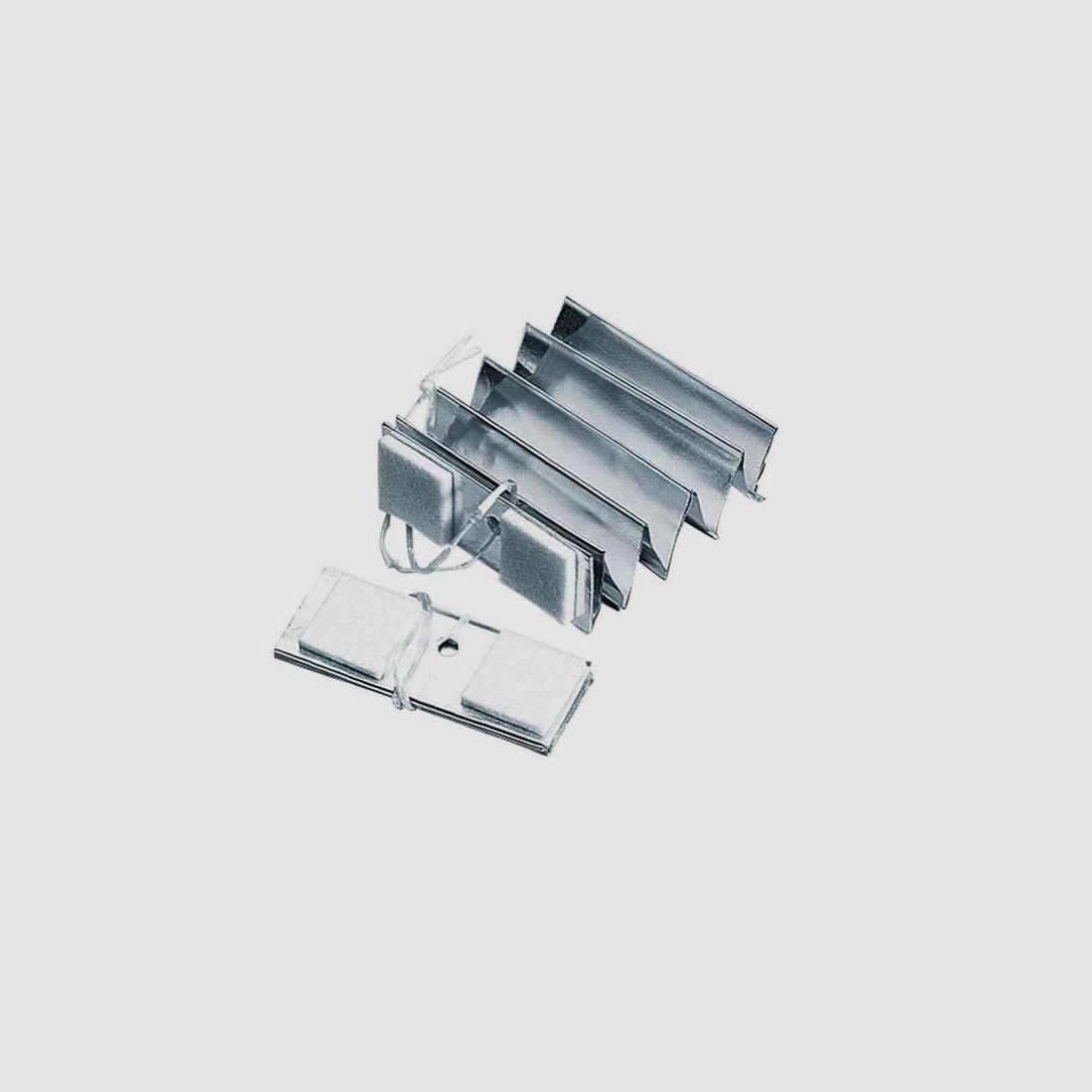 Hagopur Aluminiumstreifen für Lockmittel – 10 Stk.