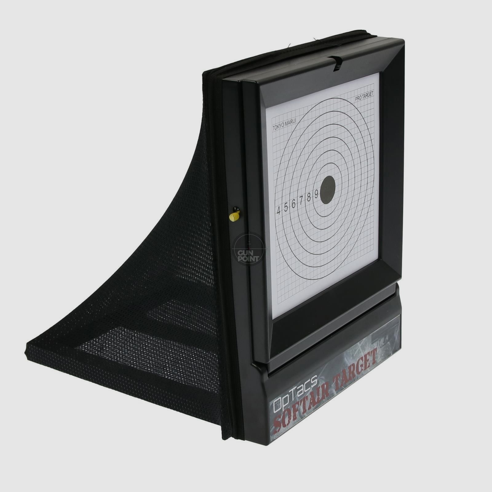 OpTacs - Cible Softair / Filet de récupération - Cible incluant une cible pendulaire