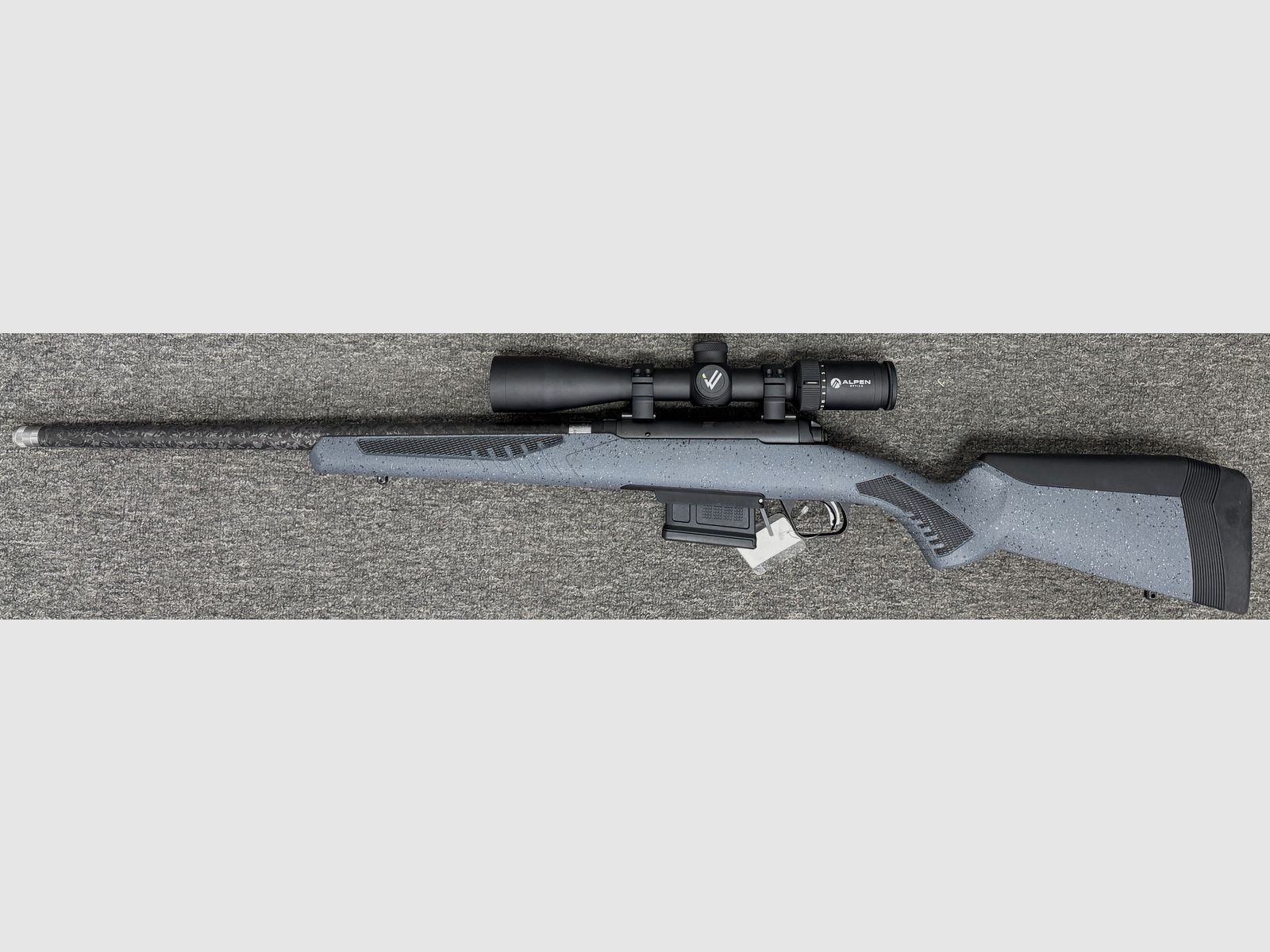 Savage 110 Carbon Predator BA 6,5mm Creedmoor met Alpenoptics APEX 2,5-16x42 - nieuw wapen, afbeelding 7 van 9