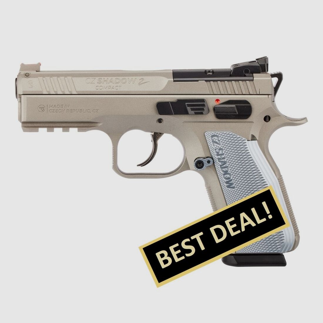 CZ Pistole Shadow 2 Compact Titan OR Silver 9 mm Luger
