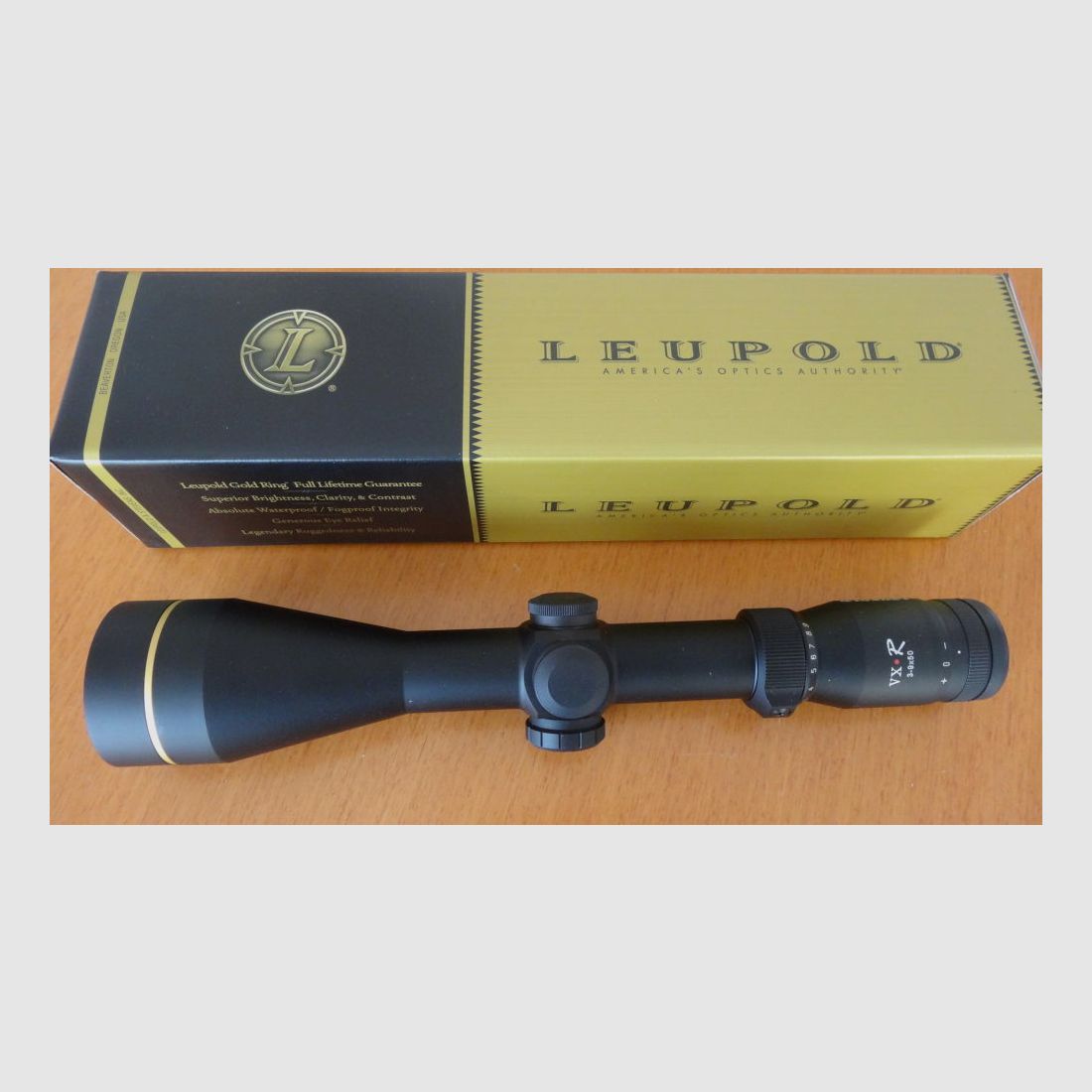 Leupold	 LEUPOLD ZF-LEUPOLD VX-R 3-9X50MM, ABS. FIRE DOT DUPLEX