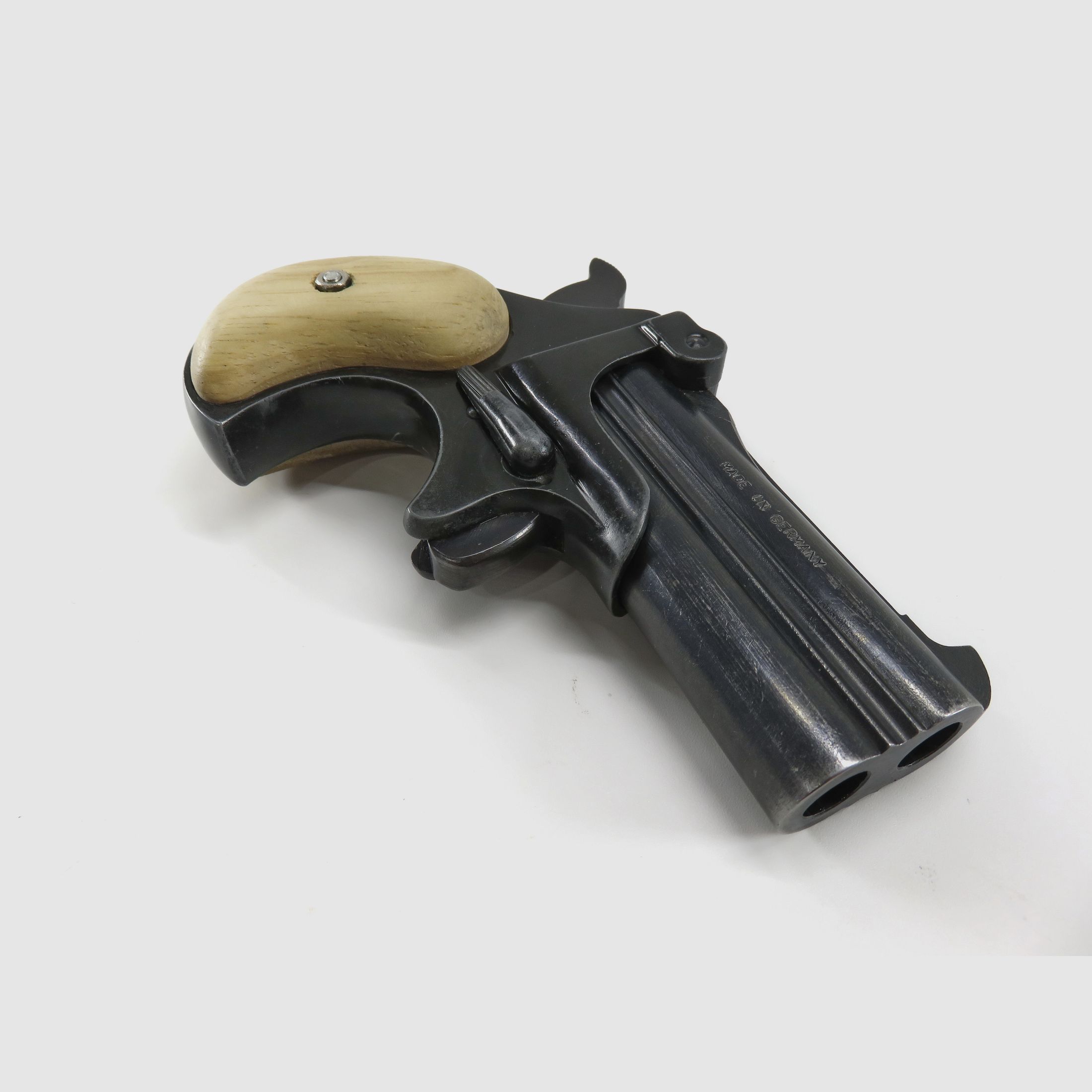 Doppelläufiger Derringer Röhm Modell RG 17 | Kaliber .38 Spezial | Deutscher Beschuss | Sammlerwaffe!