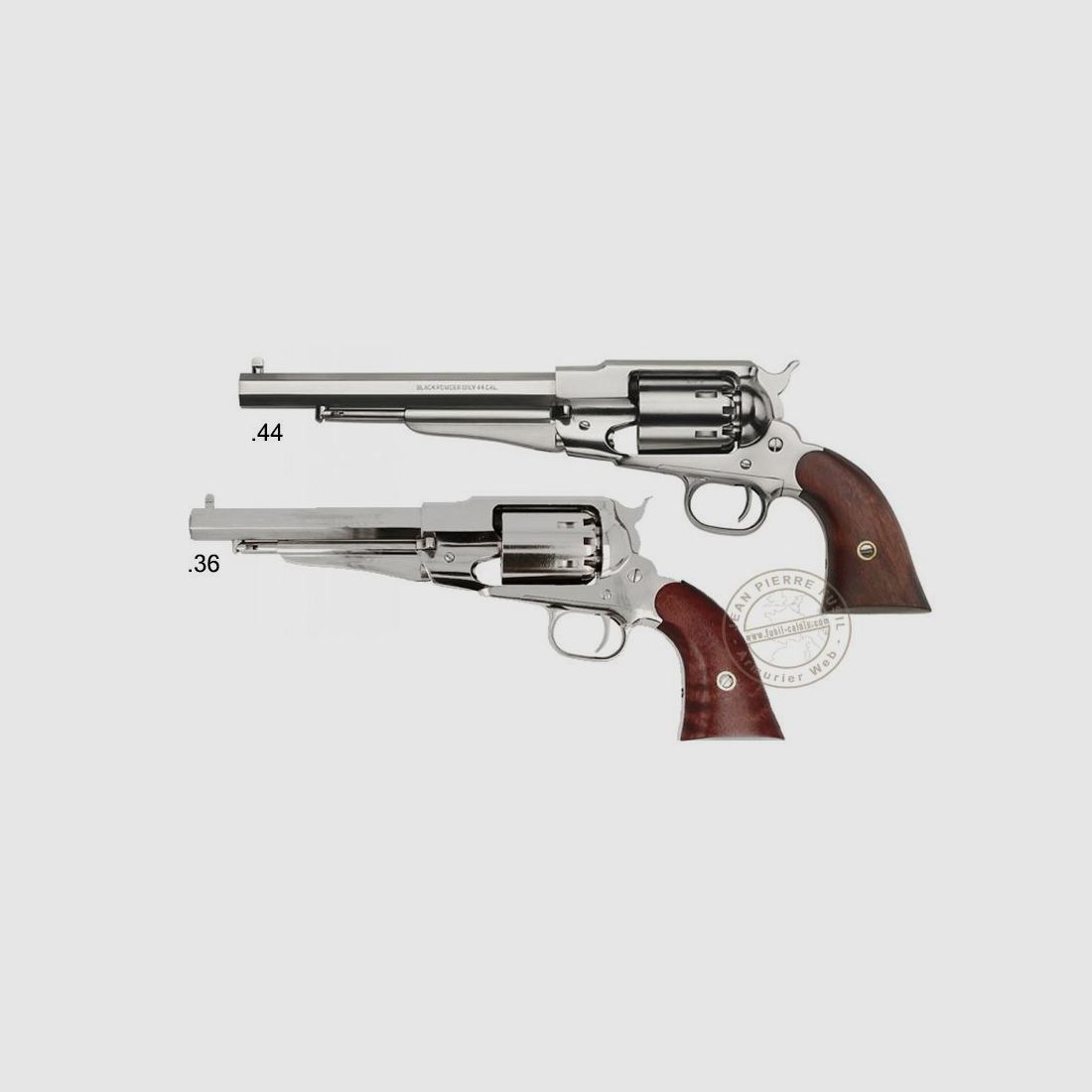 Revolver PIETTA Remington 1858 Texas vernickelt, Bild 3 von 3