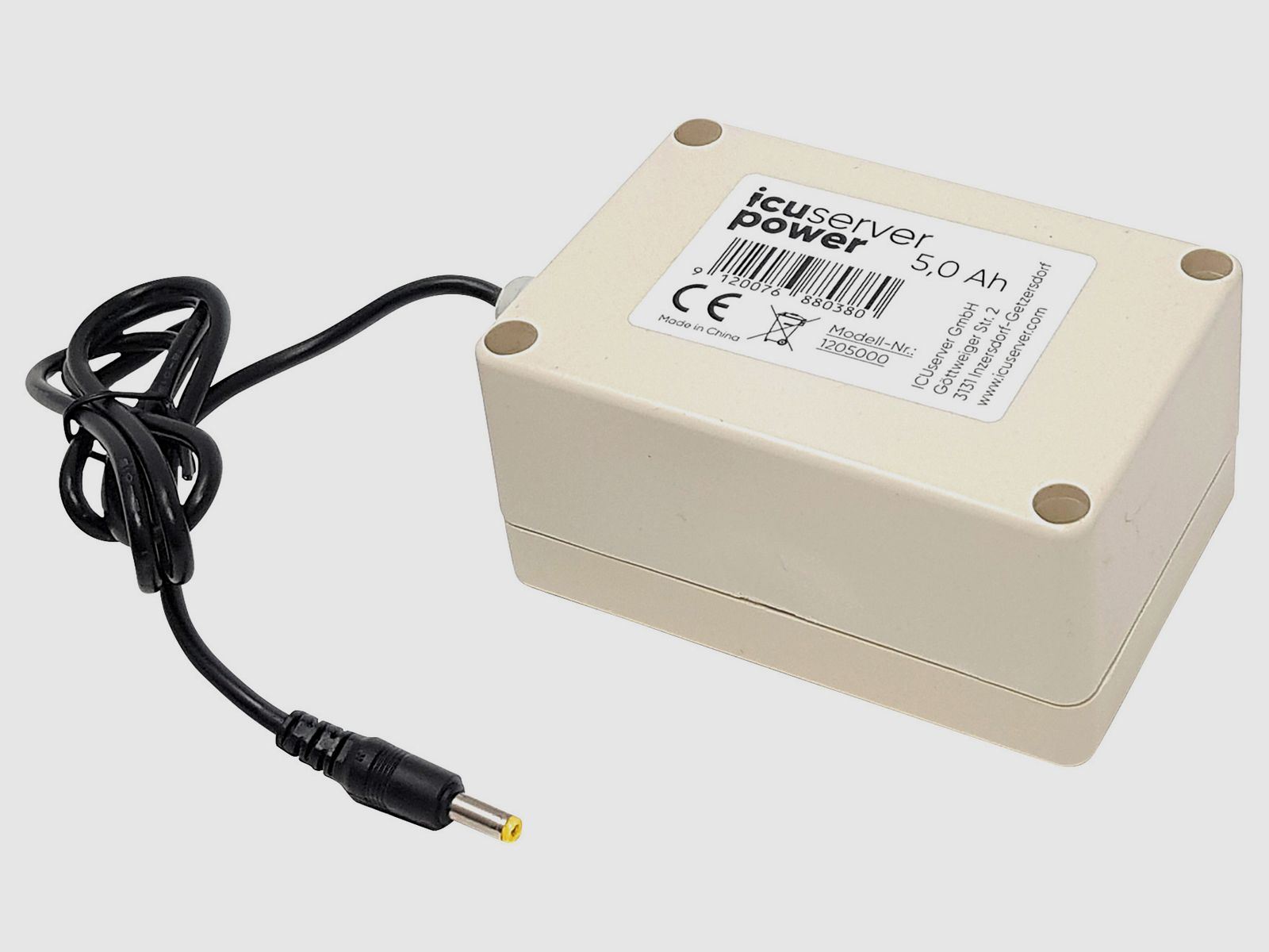 Icuserver Super externe batterie Li-Ion 5000mAh