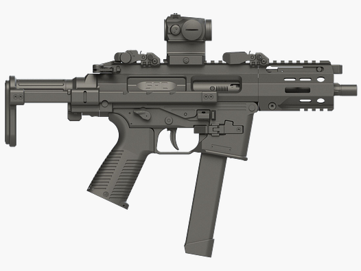 semi-automatic B&T AG SPC9 PDW G 9mm Para (for Glock magazines)