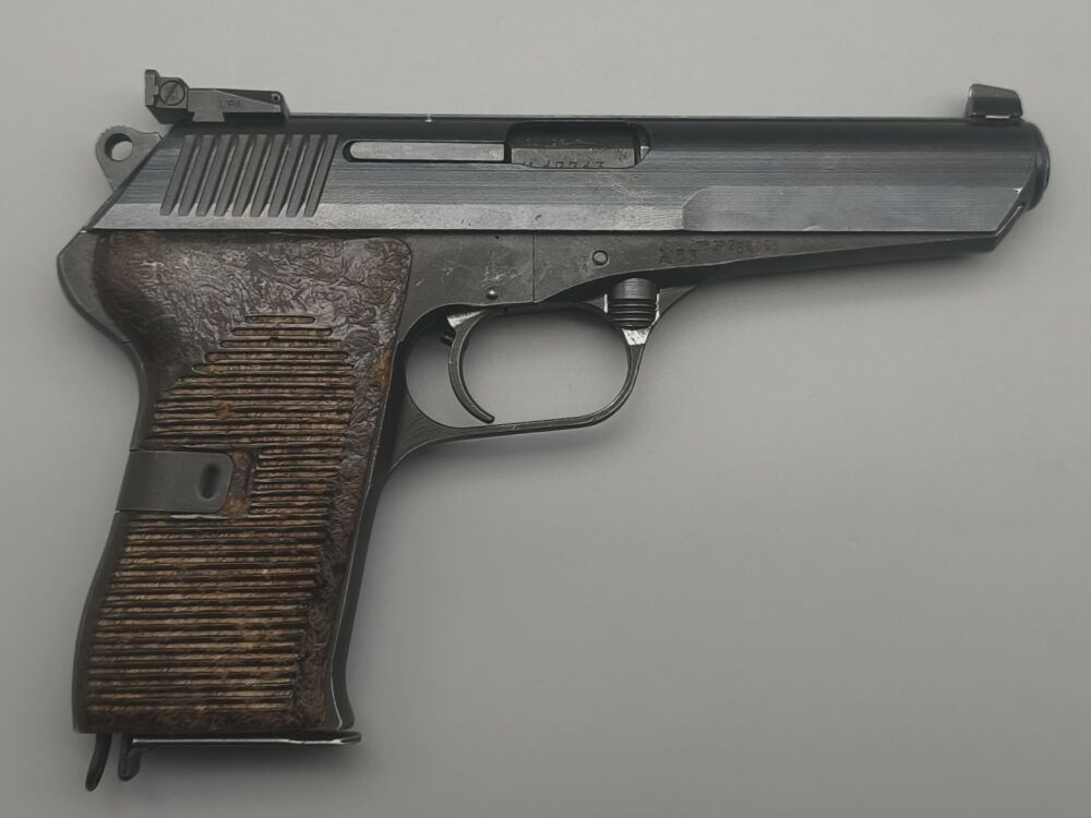 CZ/Brünner vz.52 Rollenverschluss Pistole mit Wechsellauf 7,62 Tokarev! 9mmLuger
