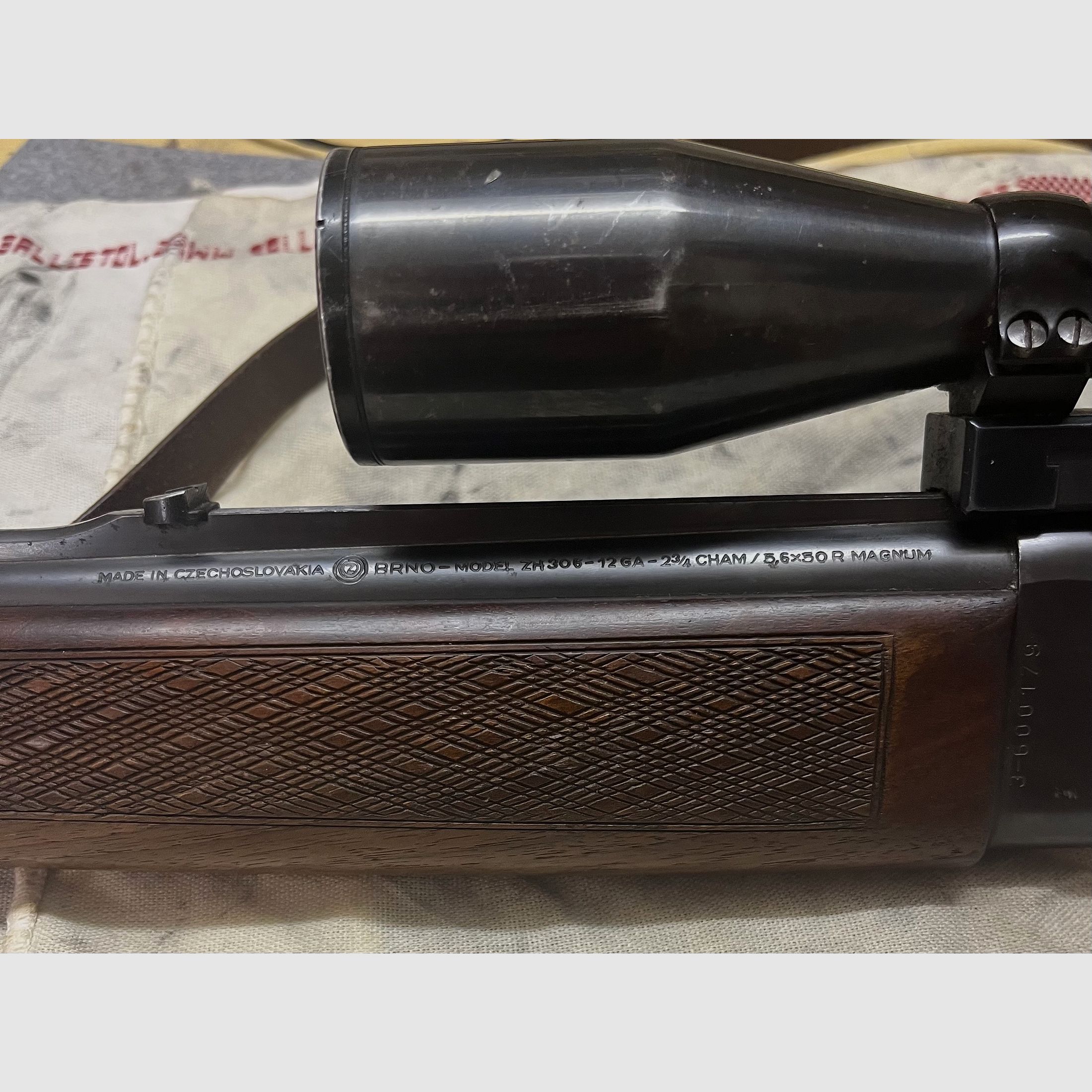 Fusil à bouchon Brünner Mod ZH304/ZH301/ZH306