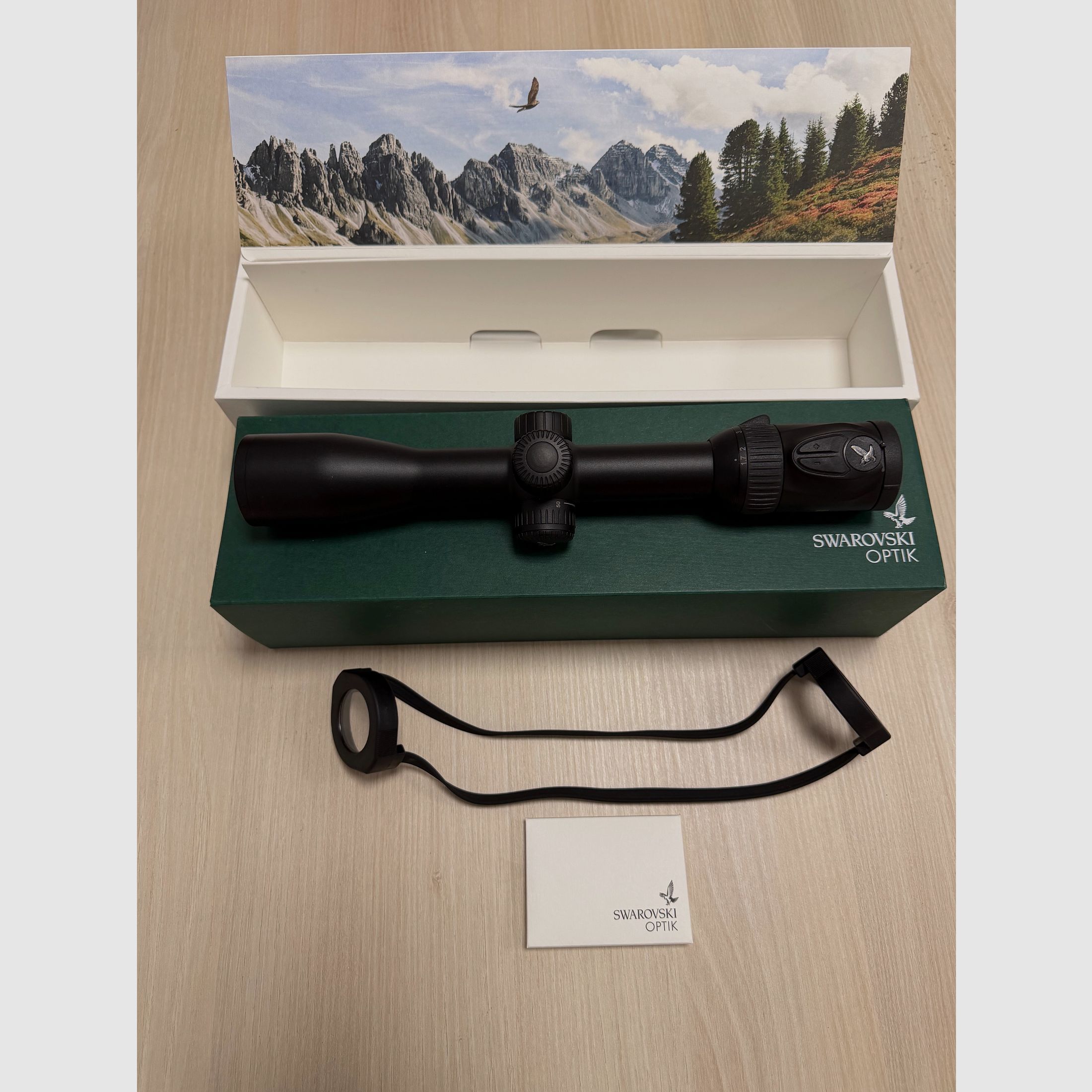 SWAROVSKI OPTIK Z8i 1.7-13.3x42 P SR with rail "The all-rounder