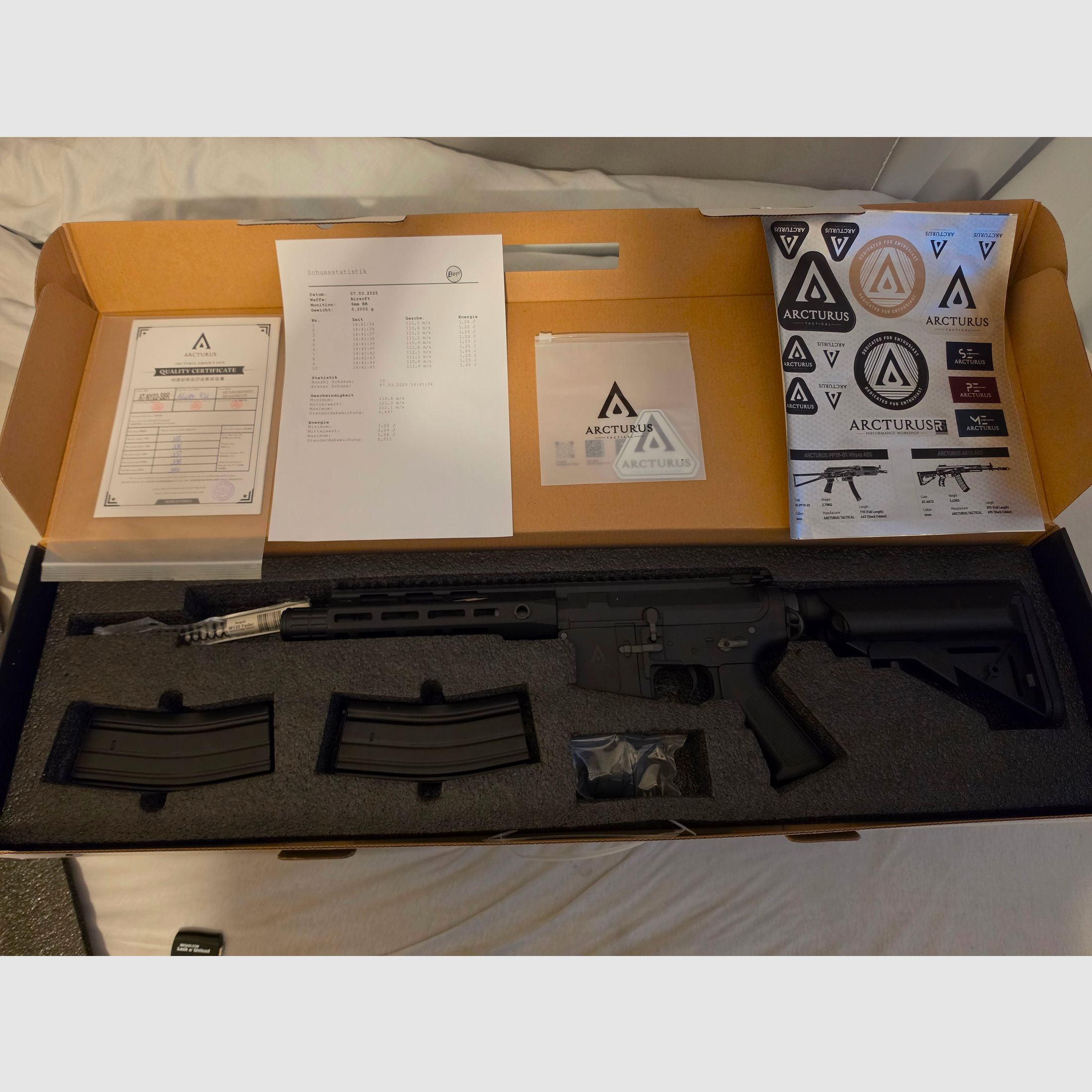 Arcturus MUR MOD C „SBR“ Begadi Upgrade S-AEG w tym akcesoria i gwarancja