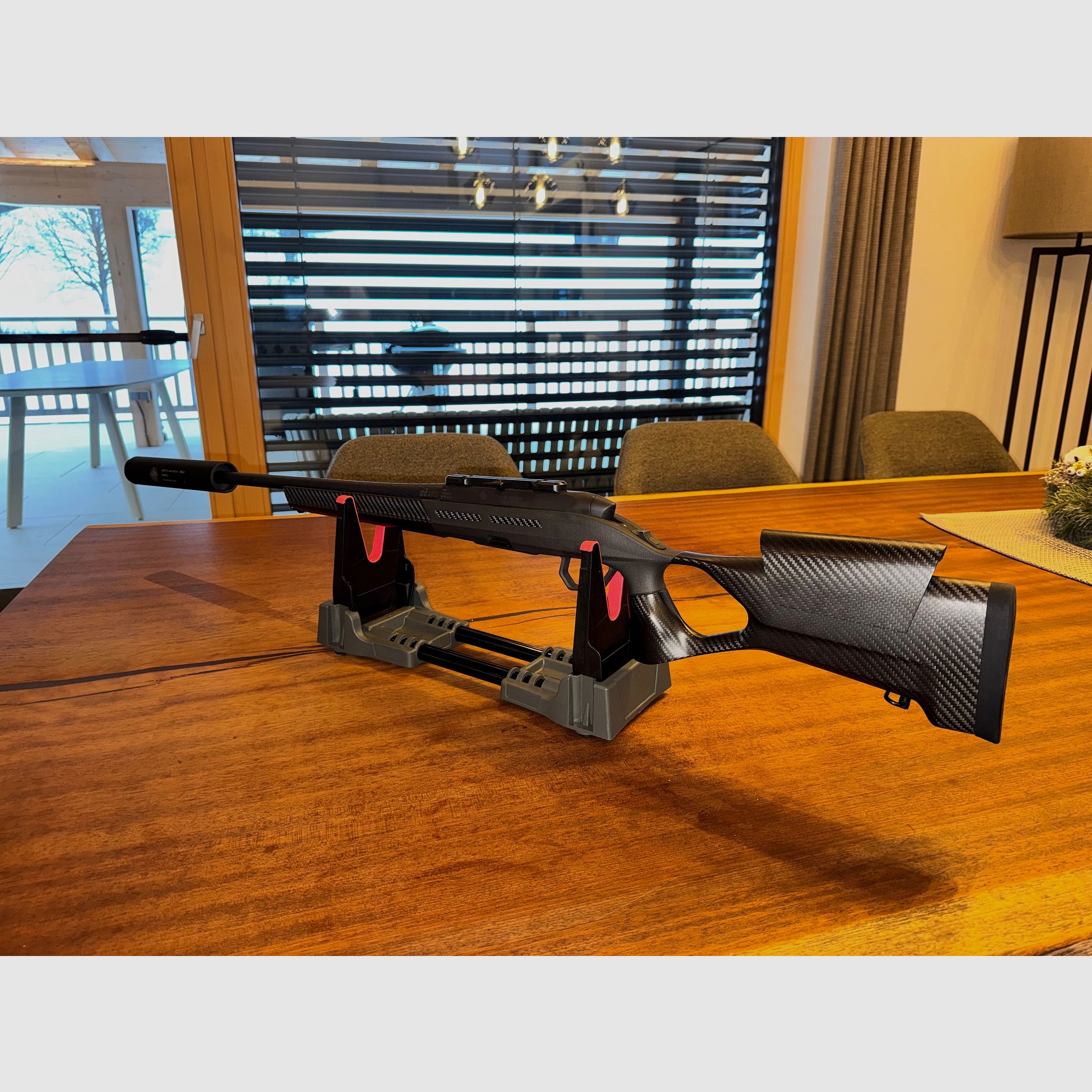 Steyr Sm12 .308 Fbt carbon stock