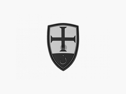 Crusader Shield Rubber Patch