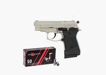 Zoraki 914-P Schreckschusspistole satina 9mm + 50 Platzpatronen
