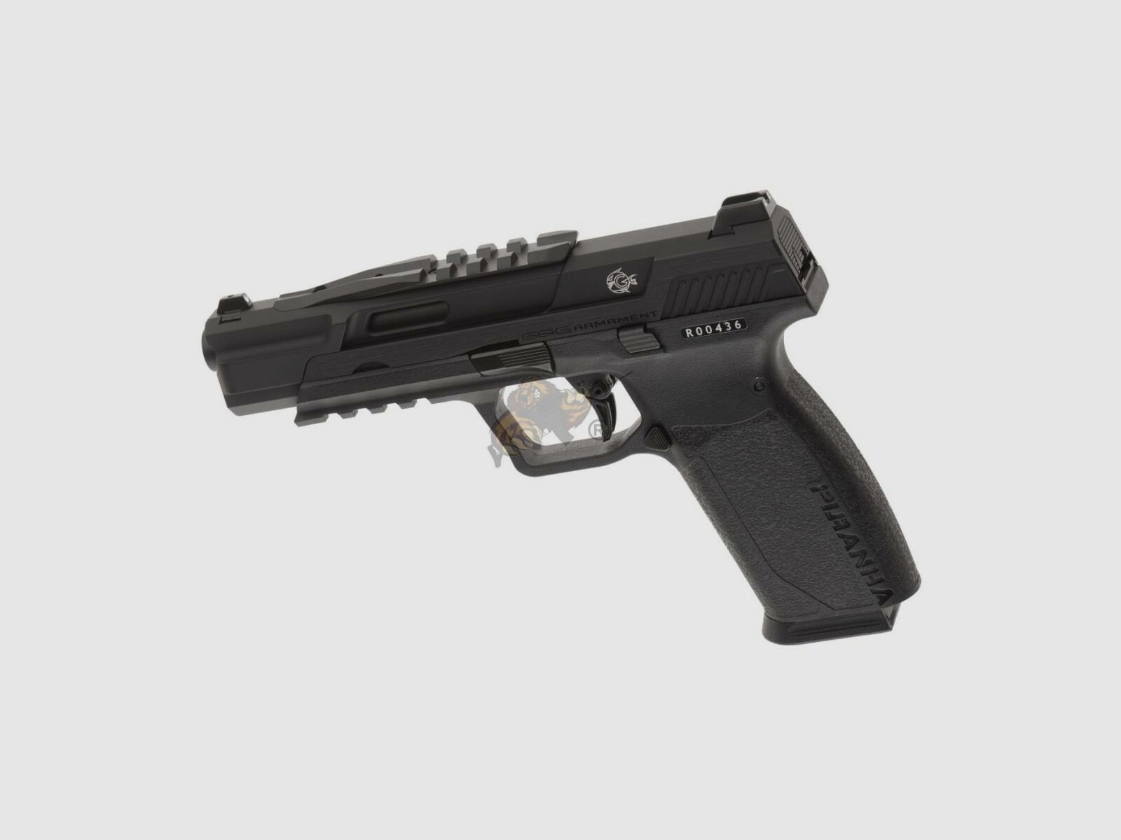 G&G Piranha TR GBB Airsoft Pistole in schwarz -F-
