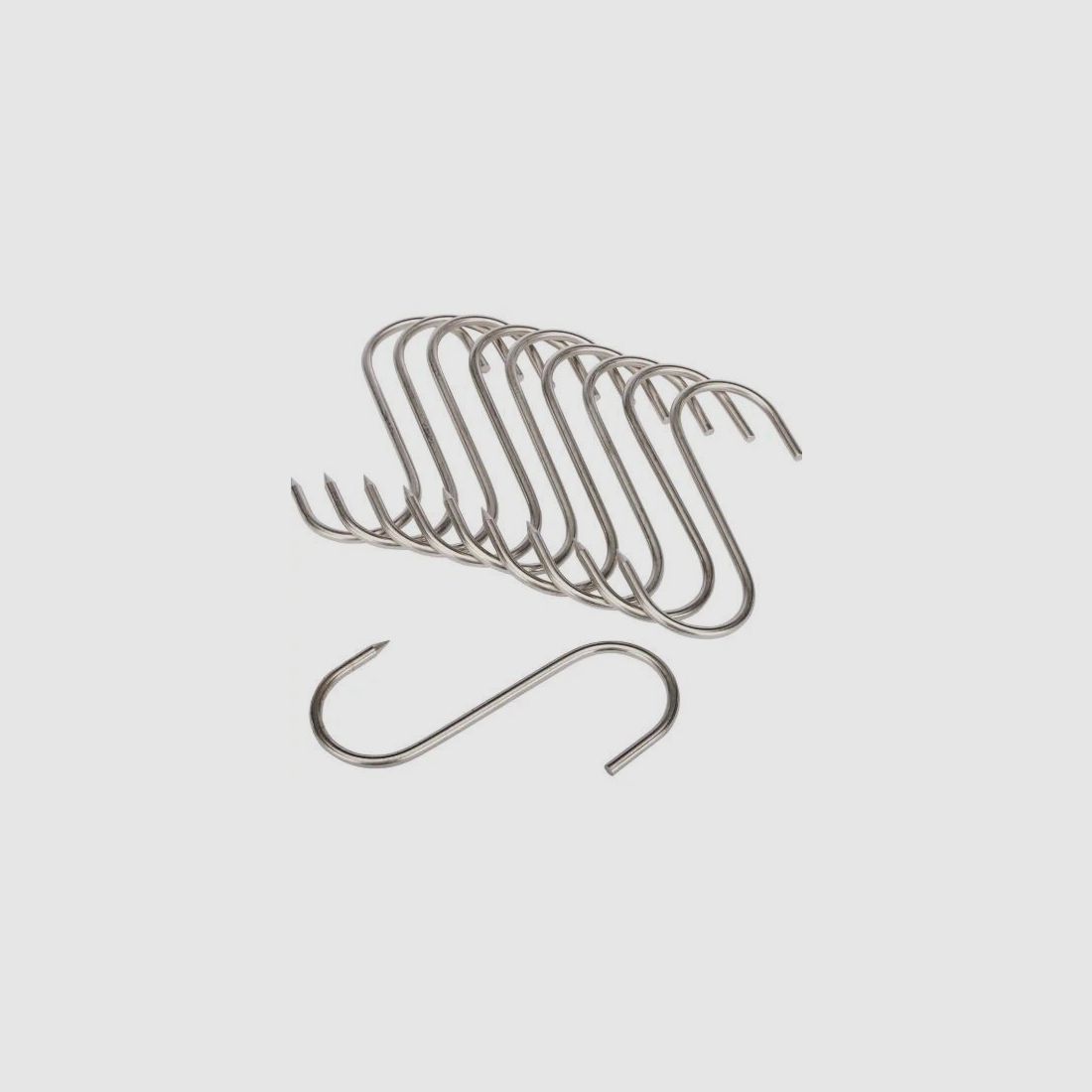 Wald & Forst S-Hook Stainless Steel 10-Pack