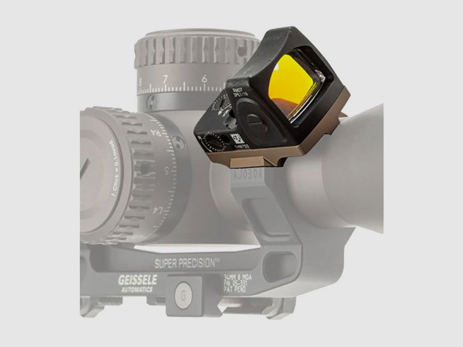 Reptilia Corp ROF-45 montage 30-mm Trijicon RMR/SRO, noir