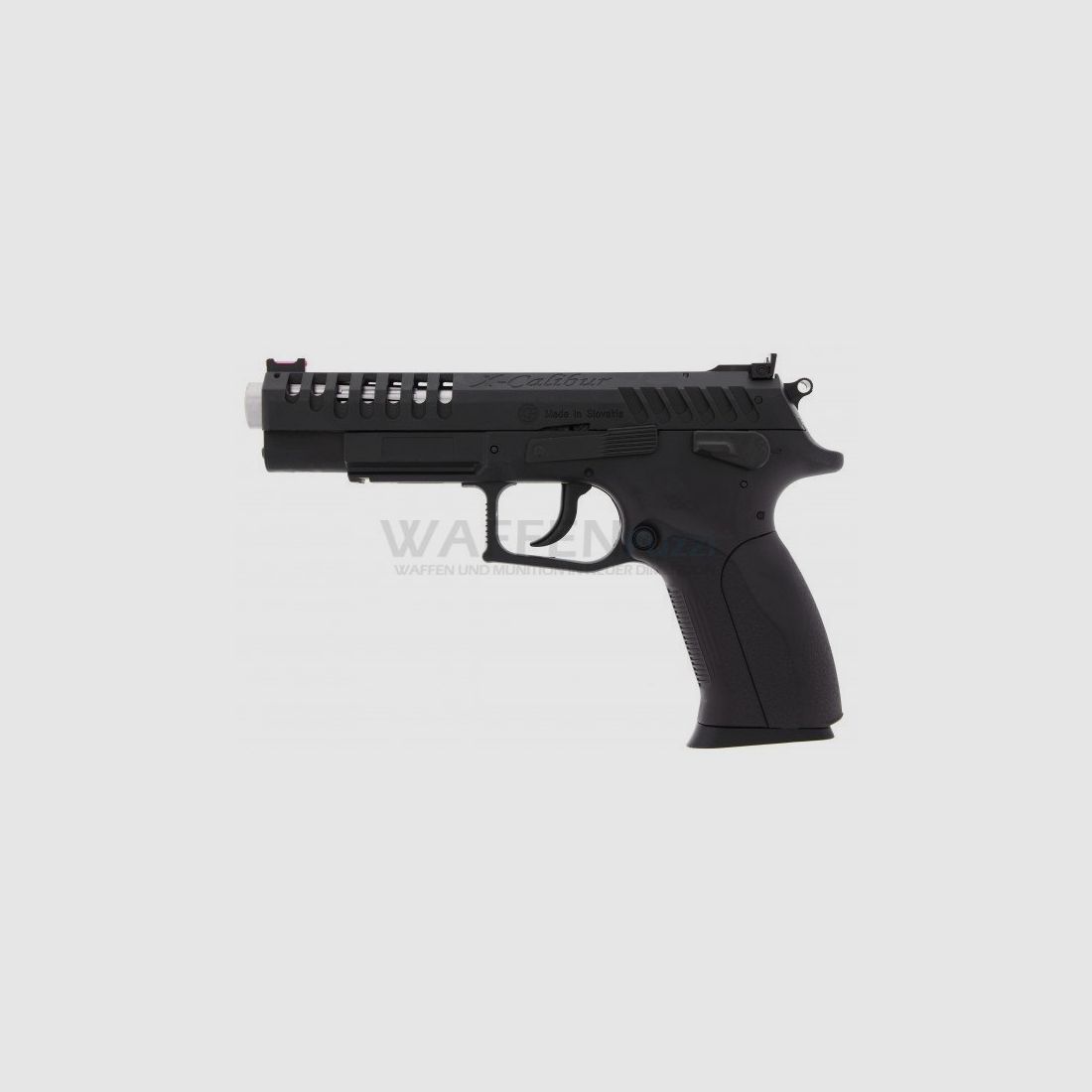 X Calibur CO2 pistol caliber 4.5mm steel BB