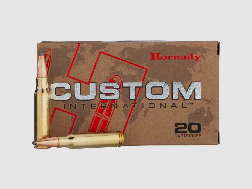 Hornady Custom International .308 Win. 180GR InterLock SP 20 patronen